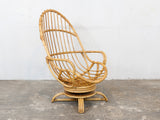 1970s Retro Angraves Cane Rocking Chair