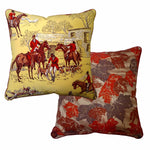 Vintage Cushions - Horse and Hounds