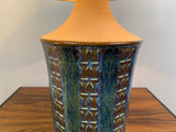 1960s Danish Soholm Bornholm Stentoj Stoneware Table Lamp