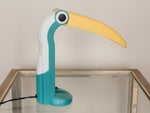 Vintage 1980's Taiwanese Huangslite Toucan Desk Lamp designed by H. T. Huang