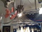 Murano Glass Petal Chandelier by Carlo Nason for Mazzega