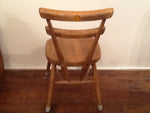 Ercol Children's Yellow Dot Chair