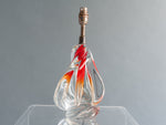 1960s Belgium Doyen Crystal Handblown Lamp Base