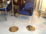 Pair of Belgium Brass Floor Lamps