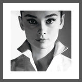 Audrey Hepburn Square Lightbox Lenticular