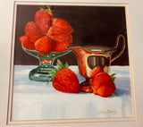 Brian Keany (1945-2007) "Strawberries" Watercolour
