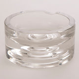 1960s Vintage Clear Glass Circular Ashtray