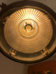 Vintage Industrial Metal Hanging Light or Floor Lamp