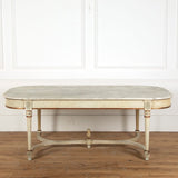 Late 19th Century French Marble Topped Dining Table
