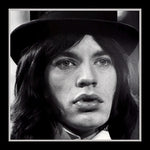 Mick Jagger B&W Framed Four-Flip Image Lenticular