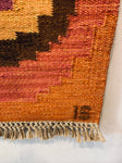 Mid Century Swedish Kilim by Ingegerd Silow