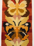 Mid Century Swedish Kilim by Ingegerd Silow