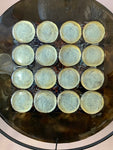 Modernist Murano Glass 12 Circle Display Plate
