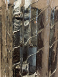 Pair of 1960s Kalmar Iced Wall Sconces
