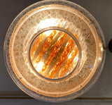 Pair of 1960s Mazzega Murano Glass Hanging Lights