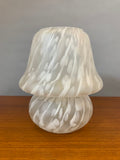 Pair of Peill & Putzler Mottled Mushroom Glass Table Lamps