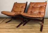 Pair of 1970s Ingmar Relling 'Siesta' Lounge Chairs