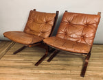 Pair of 1970s Ingmar Relling 'Siesta' Lounge Chairs