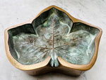 1940s French Art Deco Bronze Leaf Ashtray