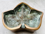 1940s French Art Deco Bronze Leaf Ashtray