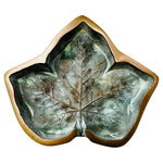 1940s French Art Deco Bronze Leaf Ashtray