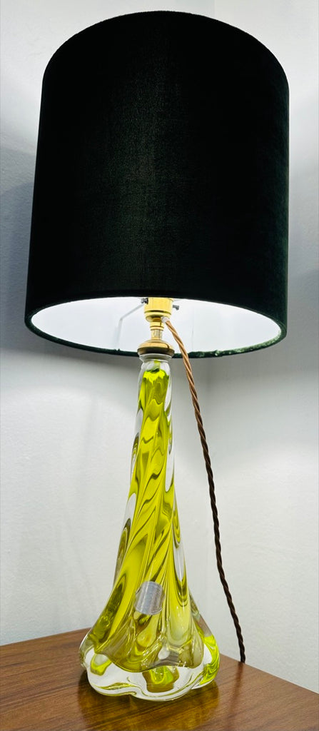 Yellow table clearance lamp base