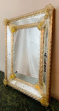 1950s Velti VM Murano Glass Table or Wall Mirror