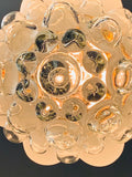 1960s Bubble Glass Glashütte Limburg Pendant