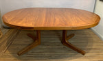 1960s Dyrlund Rosewood Extendable Dining Table