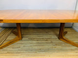 1960s Dyrlund Rosewood Extendable Dining Table