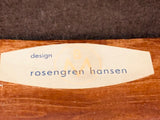 1960s Danish Rosengren Hansen Teak Armchair