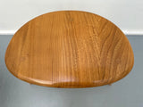 1960s Ercol Elm Pebble Set of 3 Nesting Tables