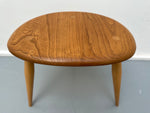 1960s Ercol Elm Pebble Set of 3 Nesting Tables