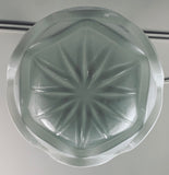 1960s Putzler "Artichoke" White Glass Hanging Light