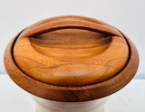 1960s Large Danish Teak Ice Bucket or Wine Cooler