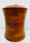 1960s Large Danish Teak Ice Bucket or Wine Cooler