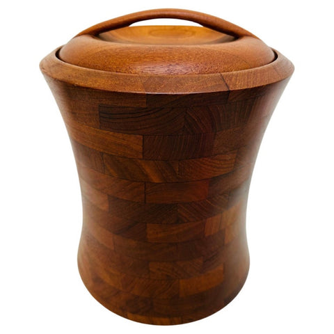 1960s Large Danish Teak Ice Bucket or Wine Cooler