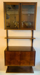 1960s Danish Rosewood Veneer Wall Unit by Poul Cadovius