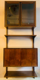 1960s Danish Rosewood Veneer Wall Unit by Poul Cadovius