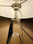 1960s Belgium Clear Glass Table Lamp