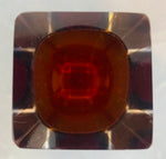 1960s Italian Murano Sommerso Glass Vase