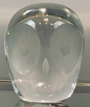 1960s Whitefriars Glass Owl Paperweight