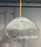 1970s Fischer Leuchten Murano Glass Hanging Light