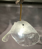 1970s Fischer Leuchten Murano Glass Hanging Light