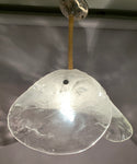 1970s Fischer Leuchten Murano Glass Hanging Light