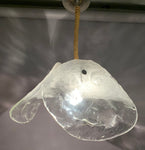 1970s Fischer Leuchten Murano Glass Hanging Light