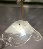 1970s Fischer Leuchten Murano Glass Hanging Light