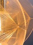 1970s Nylon and Perspex Sompex Pendant Light