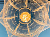 1970s Nylon and Perspex Sompex Pendant Light