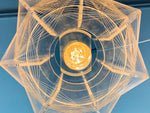 1970s Nylon and Perspex Sompex Pendant Light